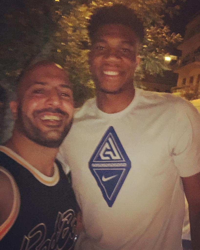 NBA SuperStar Giannis Antetokoumpo